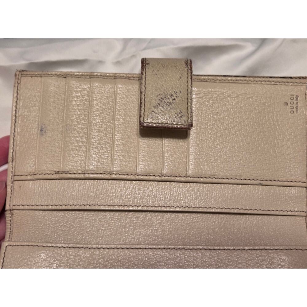 Gucci GG Monogram Canvas Continental Wallet Made in Italy + Dust Bag - Picture 8 of 16